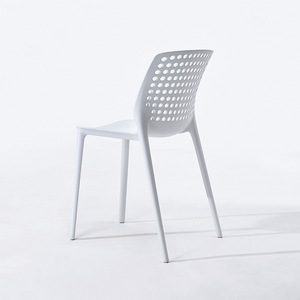 Silla de Diseño Leshi Leshi Yongyao, Silla de Descanso, Silla para Computadora, Respaldo de Plástico con Perforaciones - Product Image 1