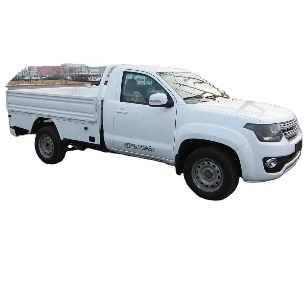 4x2 single cab pickup truck telaio per refrigerato camion pick-up 1.5 ton mini cinese camion pick-up