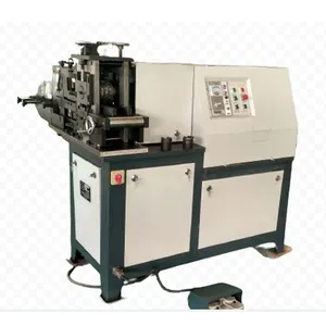 Máquina automática de estampado en frío de doble eje, máquina de conformado en frío de hierro forjado plano, equipo de doblado de Metal