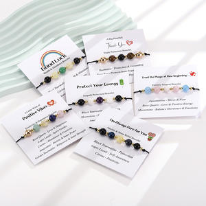 Nueva Pulsera de Cristal de Moda, Ajustable, de Yoga, Energía, Calma, Equilibrio, Protección, Regalo de <span class=keywords><strong>Amistad</strong></span> para Mujeres y Hombres - Product Image 1