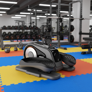 Mini stepper <span class=keywords><strong>elliptique</strong></span> de qualité supérieure, en acier et ABS, bien équilibré, appareil d'exercice à domicile pour la perte de poids et la circulation sanguine - Product Image 1