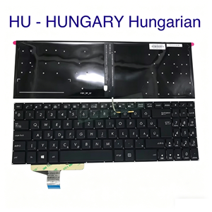 <span class=keywords><strong>Clavier</strong></span> rétroéclairé N580 IT/GK/HU/LA pour Asus VivoBook N580V N580VD N580VN N580GD, <span class=keywords><strong>clavier</strong></span> rétroéclairé italien, <span class=keywords><strong>grec</strong></span>, hongrois, latin - Product Image 3