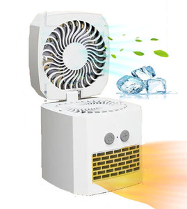 MEILLEUR VENTE 2023 Refroidisseur d'air électrique double usage, chauffage d'appoint portable, 3 vitesses, économe en énergie, classe automobile, mini climatiseur personnel - Product Image 2