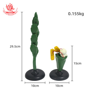 Modèle de fleur de blé, inflorescence à arêtes multiples, épigone, lamelle, modèle de fleur de blé pour démonstration pédagogique biologique - Product Image 1