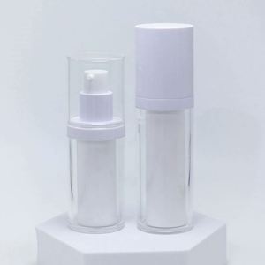 Botella Airless Cosmética de Alta Calidad de 30ml 15ml con Bomba Acrílica, Color Personalizado, Serigrafía, para Suero, Protector Solar, Loción, Crema para el Cuidado de la Piel - Product Image 4