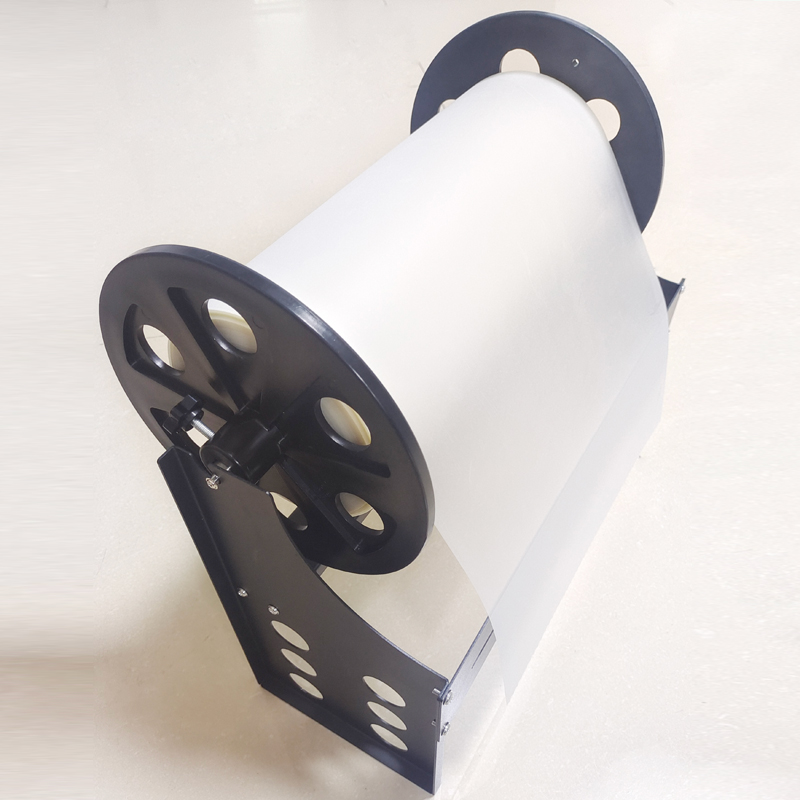 Держатель для рулонной пленки 13 дюймов, рулонная пленка для ПЭТ-принтера 30 см, кормушка для рулонной бумаги DTF для настольного принтера dtf