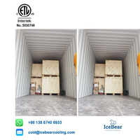 Chang Zhou Ice Bear Unité de condensation de réfrigération monobloc montée sur le dessus avec ETL pour le transport de petits conteneurs aux États-Unis