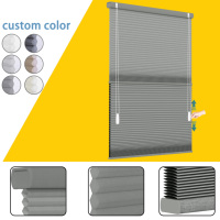 Cortinas de Lujo con Doble Cadena, Persianas Celulares de Panal, Estores Día y Noche, Persianas de Panal