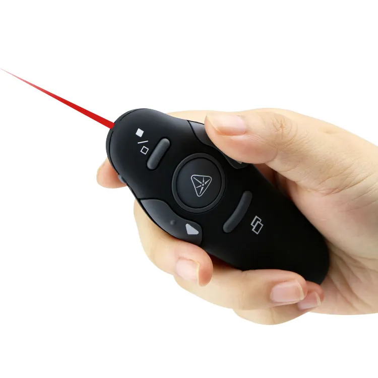Laser Pointer Pen LG016 Professional USB Wireless PPT Presenter for PowerPoint Presentation Widely used in Meeting Education