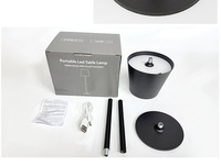 Lampe de table LED chic sans fil rechargeable, avec commande tactile, pour décoration de mariage, fête, maison, chambre, bureau, salle d'étude
