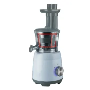 300W Home Use White Plastic Body Led 4 In 1 Fruit Vegetable Slow Juicer