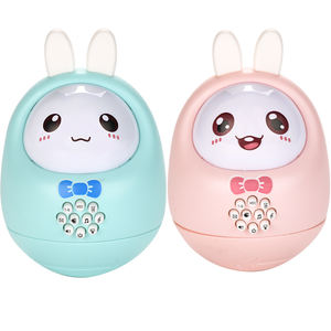 Barato bebé de dibujos animados de plástico historia musical de vaso rabbee - Product Image 1