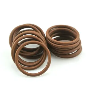 DLSEALS custom size ISO 9001 NSF certified Rubber O ring seals FKM Brown O Rings