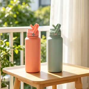 <span class=keywords><strong>Botella</strong></span> de Agua Aislada Económica con Boquilla de Apertura Rápida, Sistema de Tapa Múltiple a Prueba de Fugas, Logotipo Personalizado, Regalo - Product Image 1
