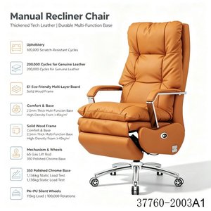Modern Design PU/Cowhide Electric <b>Recliner</b> <b>Chair</b> 37760-2003A - Product Image 4