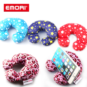 Cute Design Microfiber Portable 3 in 1 Universal Mobile Phone Holder <b>Stand</b> Cushion - Product Image 6