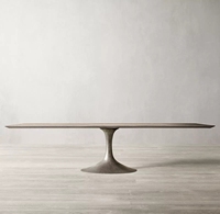 Meubles de Restaurant de haute qualité ensemble Table et chaise salon salle à manger meubles de maison en bois métal fer moderne extensible