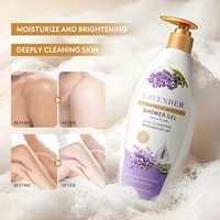 Gel Douche TWG RTS Parfum Concombre & Lavande Nettoyant Profond Hydratant pour le Corps Gel Douche Moussant Éclaircissant pour le Soin Corporel