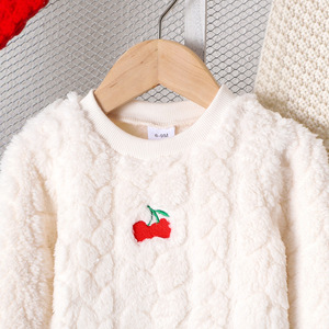 Ropa para Niñas, Conjunto de Camisa a Rayas con Chal + Pantalones, 2 Piezas - Product Image 5