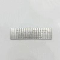 Espécimen de prueba penetrante, profundidad de (B3), ancho de 100um, valor objetivo, bloque de calibración de 0,5 um