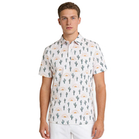 Camiseta Polo de Golf Personalizada de Alta Calidad, Transpirable, que Absorbe la Humedad, con Diseño Propio, Impresión por Sublimación Completa