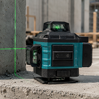 HIERKIN Outils à main fiables Boîtes à outils Pièces d'outils Niveau laser Niveau laser 12/16 lignes Instruments de mesure de niveau