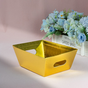 Boîte cadeau de Noël personnalisée, boîte rigide pour logo transfrontalier, boîte en papier kraft trapézoïdale, utilisation agricole, vente en gros - Product Image 3