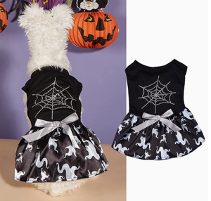 Disfraz de Halloween de calabaza, fantasma, araña, hueso, mago, murciélago, cachorro, gato - Product Image 4