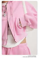 Haute Qualité Vierge Plein Visage Zip Hoodies Coton Unisexe Uni pour Masque Personnalisé Conception En Gros En Vrac Lavage À L'acide Vintage Coupe Lâche