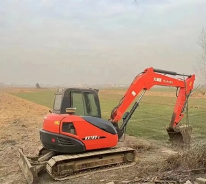 Excavadora de orugas usada de bajo precio Hino KX183 8Ton con bomba de motor Hino, componentes de motor de núcleo incluidos, sistema totalmente hidráulico - Product Image 1