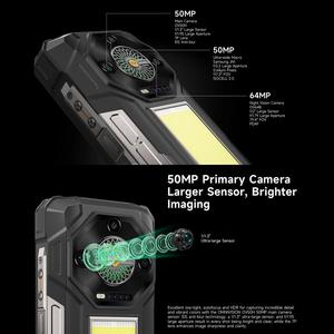 Nuevo Teléfono Resistente Ulefone Armor <span class=keywords><strong>33</strong></span> Original, 12GB+512GB, 6.95 Pulgadas, Android 15, MediaTek Helio G100 Octa Core, 4G, OTG, NFC, Luz LED - Product Image 6