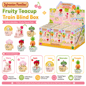 Vente en gros : Boîte mystère authentique Sylvanian Families, mini-train et tasses à fruits, figurines mignonnes à collectionner, jouets de jeu d'imitation pour enfants - Product Image 4