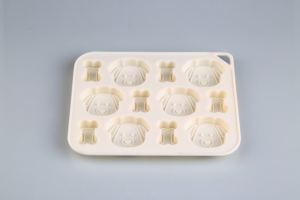 OEM Dog Face & Bone Shaped <b>Silicone</b> <b>Baking</b> Mold Food-Grade Non-Stick Pet Treat Tray for Cupcakes Muffins & DIY Desserts - Product Image 4
