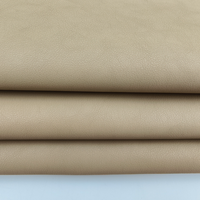 Tissu en similicuir PU fin, cuir synthétique souple pour vestes légères, vêtements, empiècements et garnitures de mode
