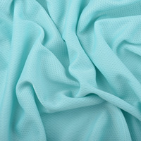 Tissu de maillot de sport à séchage rapide, tissu 100% polyester, tissu en maille tricotée pour vêtements de sport