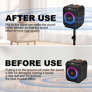 Soporte de Altavoz Totalmente Metálico para <span class=keywords><strong>JBL</strong></span> Partybox Encore Essential con Altura Ajustable - Product Image 4