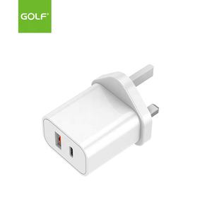 Cargador de pared rápido con puertos duales, adaptador PD20W, doble entrada, USB tipo C, de viaje, venta al por mayor, gran oferta - Product Image 3