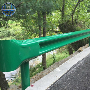 Barandillas de Seguridad de Acero Galvanizado EN1317 de Múltiples Estilos para Exportación Global, Barandillas de Carretera de Dos Ondas, Barreras de Tráfico - Product Image 6