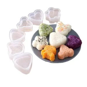 10 type Rice Ball Mould DIY Cartoon Cute Sushi Maker Tool Animal Rice Decorating Mold Onigiri Mold