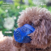 Muselière pour chien en fibre écologique en stock à prix réduit, empêche les morsures et les aboiements, permet la consommation d'eau