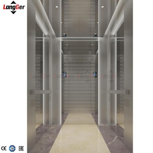 Langger Luxury Cheap Passenger Home Villa Hidráulico Handicap Orbita <span class=keywords><strong>Control</strong></span> DE ACCESO Ascensor con máquina de bajo ruido sin habitación - Product Image 1