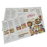 Flyers d'Impression Pliable d'Affaires Brillant et Mat Personnalisé, Insérer des Cartes, Impression de Livrets
