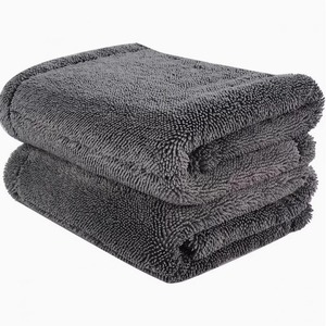 Microfiber Car Wash Towel 60x90cm Thickened Absorbent Lint Free Seamless For <b>Auto</b> Cleaning - Product Image 3