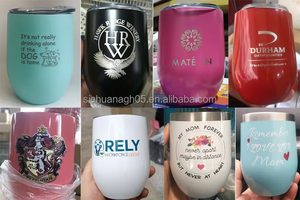 Vasos Térmicos Personalizados con Logotipo, de 12 oz, Libres de BPA, de Doble Pared, de Acero Inoxidable, Aislados al Vacío, para Agua, Vino, Disponibles en Stock - Product Image 5