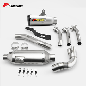 Sistema <span class=keywords><strong>de</strong></span> Escape para Motocicleta Forsound, <span class=keywords><strong>Precio</strong></span> <span class=keywords><strong>de</strong></span> Fábrica al por Mayor, Silenciador Corto Tipo GP, Sistema Slip-on para <span class=keywords><strong>MT</strong></span>-<span class=keywords><strong>09</strong></span> MT09 - Product Image 2