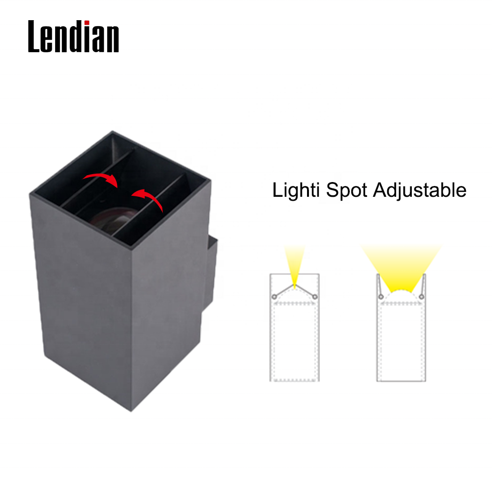 LED Wandleuchte Cob Single Double Head Lampara De Luz Pared Exterior Wandlamp Aplique Para Pared Interior Wall Bracket Light · image 3