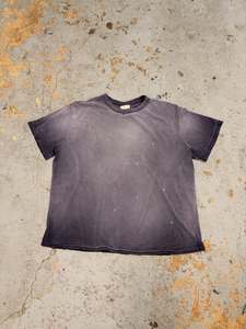 Camiseta de Moda Personalizada para <span class=keywords><strong>Hombre</strong></span>, Estilo <span class=keywords><strong>Vintage</strong></span>, Lavada, Oversize, con Efecto Desgastado y Decolorado por el Sol - Product Image 2