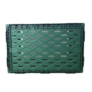 Lớn Stackable thùng nhựa lưu trữ đóng mở thùng nhựa cho rau trứng trái cây nông nghiệp lưu trữ giỏ - Product Image 4