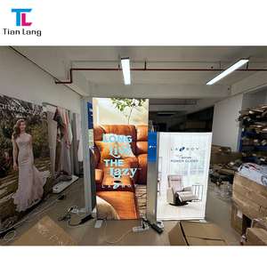 Cajas de luz LED de doble cara independientes Pantallas de marco de tela de tensión SEG para ferias comerciales y eventos de marketing de promoción - Product Image 4