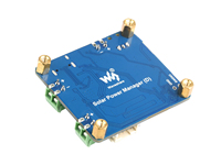 Module de gestion d'énergie solaire Waveshare (D), prend en charge le panneau solaire 6V ~ 24V et l'adaptateur d'alimentation de type C, 5V/3A, pour Raspberry Pi/Ardruino